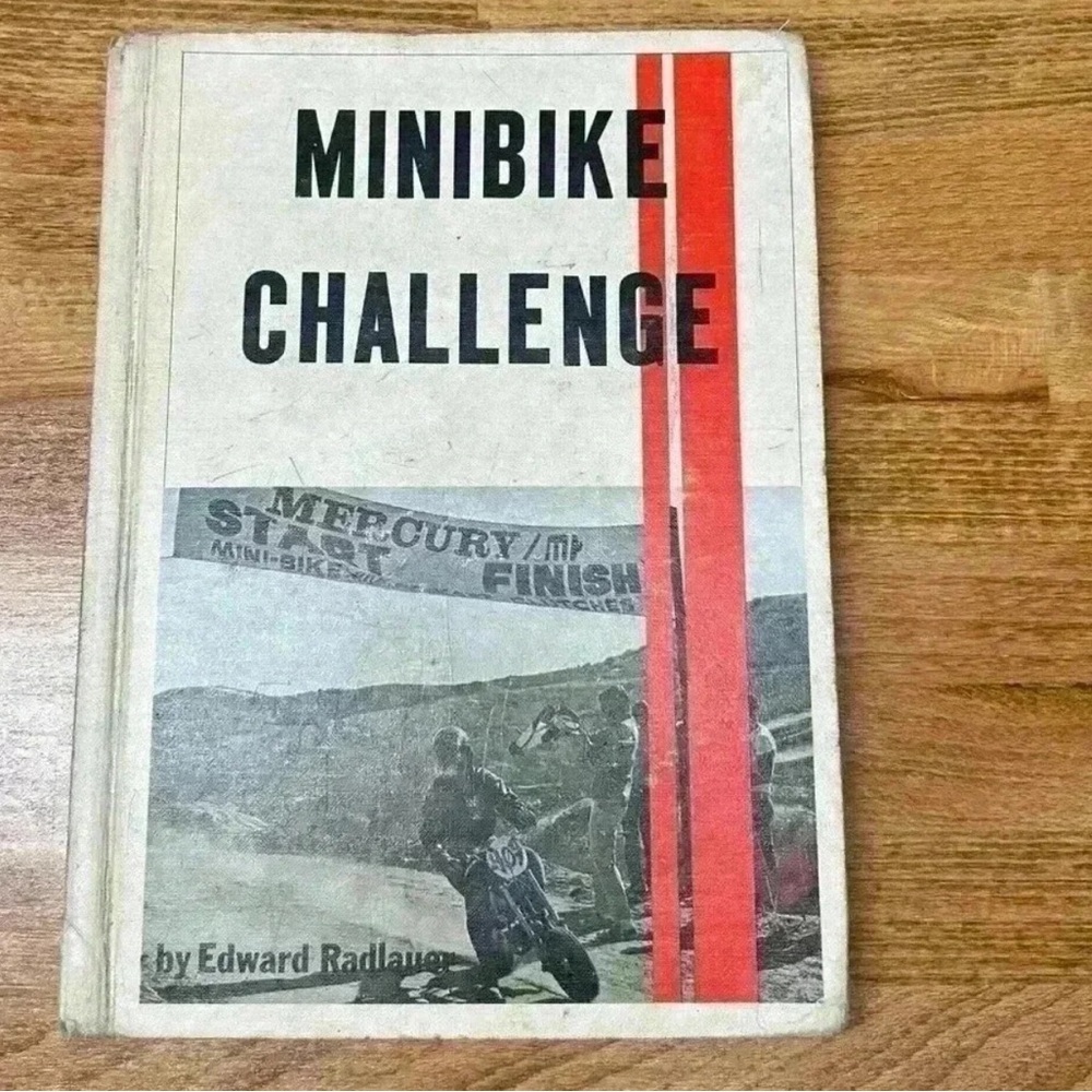 Minibike Challenge Book Radlauer Vintage 1970